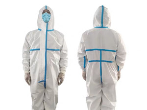 DISPOSABLE PROTECTIVE CLOTHING/ HAZARD SUIT  